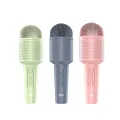 Bluetooth Karaoke Microphone Professional wireless Handheld Microphone Built-in sound card with sound effects for party singing