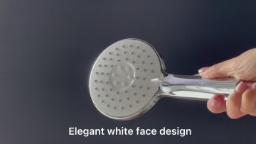Ningbo Plastic Chromed Multi Setting Toilet Handheld Shower Round Bathtub Shower1