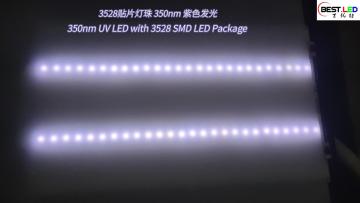 350nm UV LED with 3528 SMD LED Package