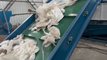 Agriculature plastic films Shredder