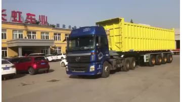 dump semi trailer