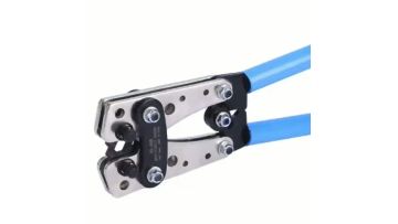 Blue black crimping pliers