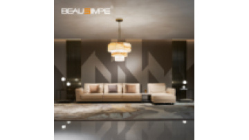 New Style Sofa Luxury Modern Home Furniture Frosted Leather Sofa Villa Apartment Hotel Living Room Set Combination Couch1