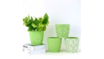 Ceramic Flowerpots and Concrete Planters for Indoor Garden Decoration1