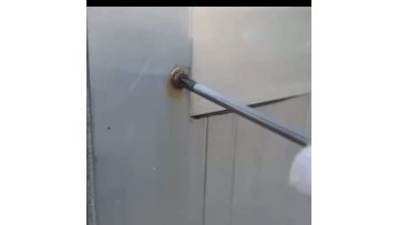 Blue and yellow sliding tooth screw pliers