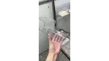 Transparent  injection plastic housing