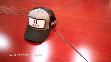 Trucker Hat with Metal Patch