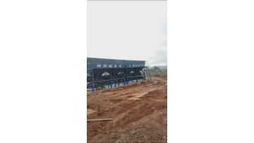stable soil mixing and batching plant running