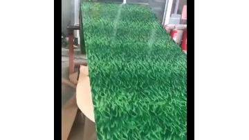 Color coated corrugated steel plate