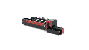 Automatic Two-Chuck CNC Fiber Laser Tube Pipe Cutting Machine1