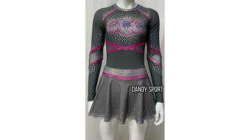 Gray cheer uniforms