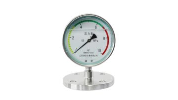 Liquid filled pressure gauge