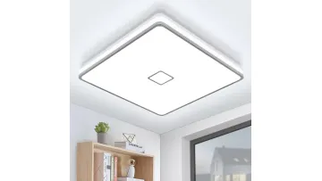 Sleek Square LED Ceiling Light for Modern Bedroom Decor1