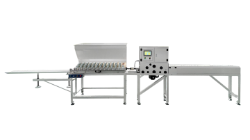 Servo motor paper core loading machine