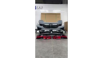 Front & Rear Bumper Grille Hood Body Kits Upgrade Parts  For X7 F02 Upgrade To G121