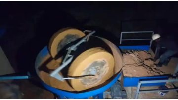 High quality China gold pan mill 1100 1200  wet pan mill chiean mill for Sudan and Zimbabwe1