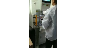 high precision single column servo electric press