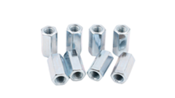 Sunpoint DIN6334 Carbon Steel Hex Coupling Nut M4 M5 M6 M8 M10 Galvanized Connecting Spacer for Water Treatment Applications1