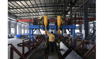 H beam welding machine