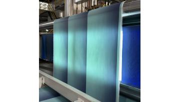 Livite 0.38mm blue and green PVC durable coated fabric pool materials is in production.