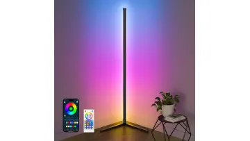 RGB Colorful Smart Floor Lamp with Bluetooth and WiFi Control1