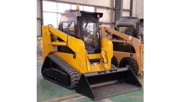 Taian Luyue 75HP Ts65 Crawler Skid Loader Mini Construction Machinery Wheel Loader Track Skid Steer Loader Mini Loader1