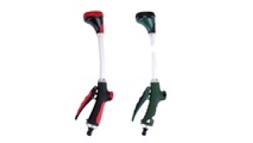 OEM Factory Heavy Duty Adjustable Ergonomic Sprayer Garden Watering Wand Rotating Head Flow Control Trigger Garden Watering Wand1