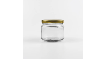 250ml glass jar with lid