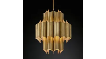 Modern Silver and Gold Pendant Chandelier for Elegant Spaces1