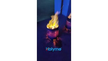 High temperature powder coating test