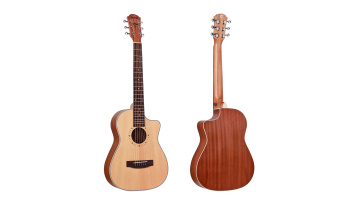 TS10-34C-3 mini travel guitar