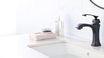 2623B Matte black basin faucet