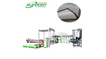Extrusion Line Non-Woven Fabric Carpet Laminating PVC Coating Machine1
