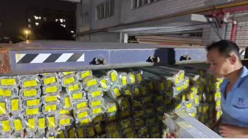 aluminum profile loading container