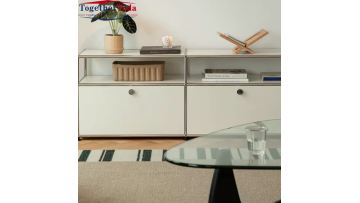 09-0316 Modern Durable Multi-Functional Movable Modular Organization Solution Shoe Storage Cabinet