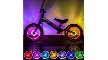Vibrant LED Wheel Rim Lights for Enhanced Night Visibility1