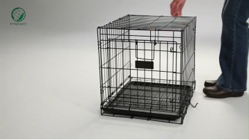 pet cages houses & carriers pet aluminium cage glass pet aviation cage dog crate kennel indoor1