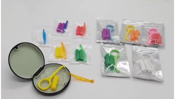 Wholesale Colorful Dental Silicone Chews Orthodontic Care Aligner Remover  Seater Pack1