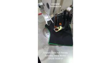 Automatic Eyelet Hole Punching Bartacking Machine FX430G-CP