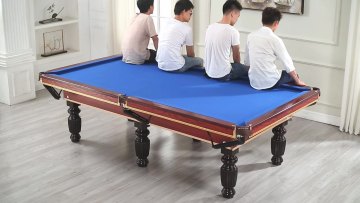 1Standard American Black 8 Billiard Tables