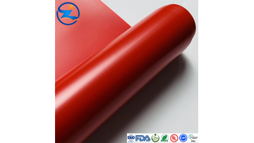 High quality customizable red PVC film
