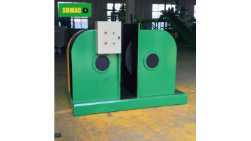 Tire bead wire remover machine