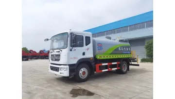 High-Power Dongfeng 4X2 165HP 10.25cbm Water Sprinkler Truck with Fog Cannon1