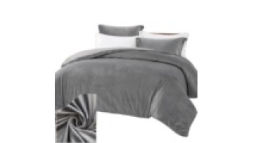 Factory customized business velvet comfortable bedding king size duvet cover set super soft king duvet cover bedding set1