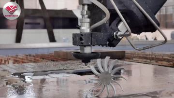 water jet cutting machine