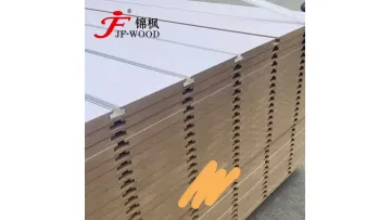 Supermarket Show Room Display Slat-Wall Slot Board Melamine Slotted MDF1
