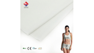 Solid White Color Comfortable 4-way Stretch Nylon Spandex Knitted Fabric for Swimwear1