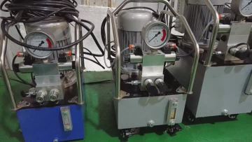 electric hydraulic pump +high tonnage cylinder