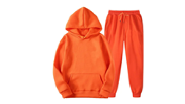 Custom track pants jogging suit Men hoodie set puff print Hoody two piece sportswear sweatpants and hoodie set1