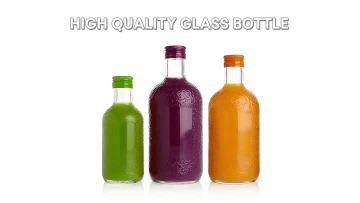 250ml 350ml 500ml Beverage Glass Bottle